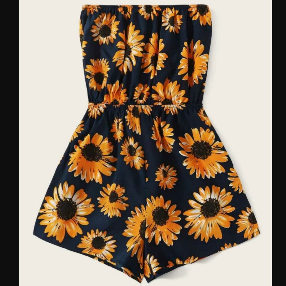 Sunflower Romper